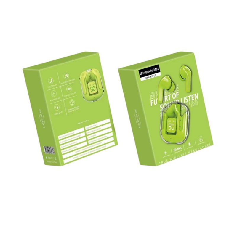 103378947_67de183f156d3 سماعة لاسلكية Ultrapods pro لون أخضر - الصورة 1
