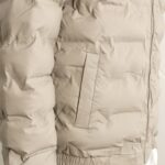 سترة رجالية مبطنة ثقيلة لون بيج