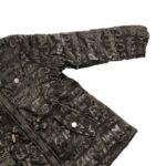 ⁦سترة بناتية مبطنة مع طاقية لون أسود⁩ - الصورة ⁦4⁩