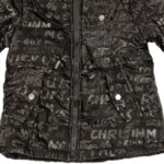 ⁦سترة بناتية مبطنة مع طاقية لون أسود⁩ - الصورة ⁦6⁩