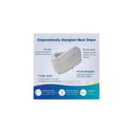 ⁦دعامة الرقبة الطبية لتخفيف الالام - يمكن وضعها في المنزل أو أثناء القيادة والسفر - للرجال والنساء-  حجم L⁩ - الصورة ⁦3⁩