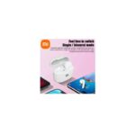 ⁦سماعة لاسلكية ايربود تعمل بالبلوتوث A2 Pro - سماعة أذن صغيرة و رياضية ومقاومة للماء Hifi سماعة صوت ستيريو  - لون أبيض⁩ - الصورة ⁦4⁩