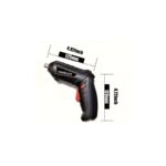 ⁦مفك براغي كهربائي 3.6 فولت مع بطارية ليثيوم مدمجة  قابلة للشحن - مناسب للاستخدام المنزلي- مع رأس مثقاب وسلك شحن⁩ - الصورة ⁦2⁩