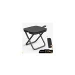 ⁦كرسي صغيرة (مفرمة) قابل للطي، كرسي تخييم خفيفة الوزن - مصنوع من الحديد المتين المقاوم للصدأ - يتحمل وزن حتى 120 كغم⁩ - الصورة ⁦5⁩