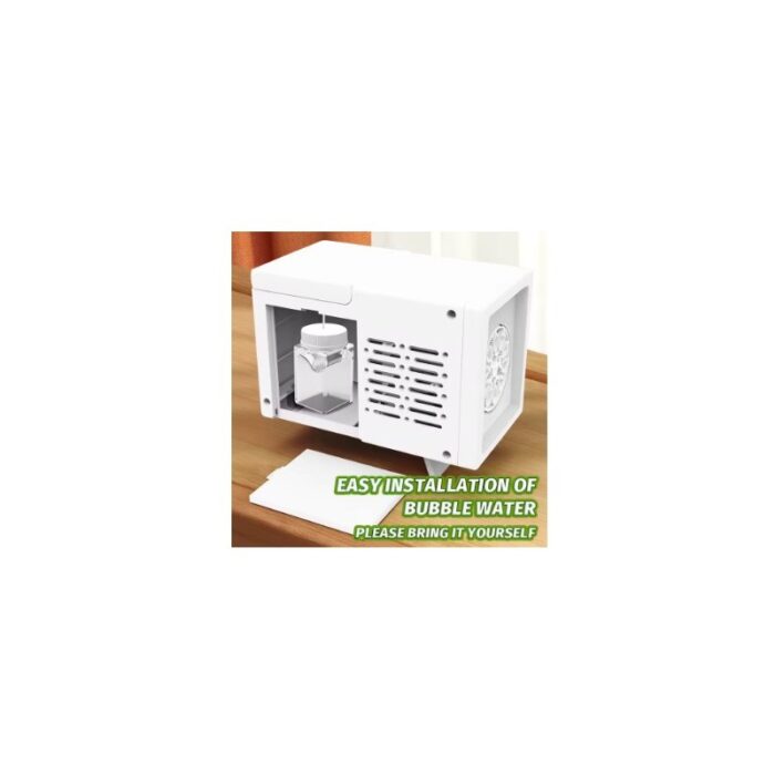 ⁦ماكينة فقاعات ذات 10 فتحات - حجم صغير و محمولة باليد  تعمل بالبطارية - مثالية للأعراس والحفلات⁩ - الصورة ⁦6⁩