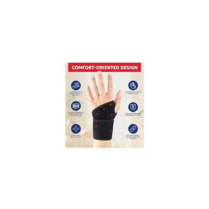 دعامة مشد لمنطقة الرسغ والابهام قابل للتعديل- لتخفيف الالام والحد من الاجهاد والتعب