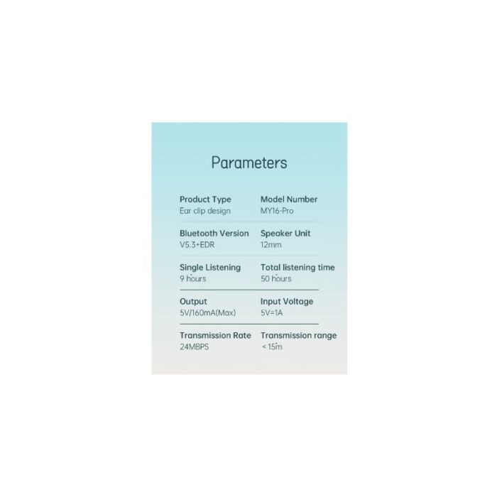 ⁦سماعة ايربود مشبك لكلا الأذنين مع علبة شحن - تعمل بالبلوتوث V5.2 - مقاومة لرذاذ الماء IPX7  - لون بيج⁩ - الصورة ⁦5⁩