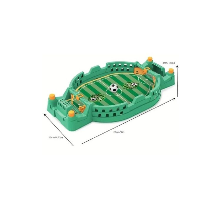 ⁦لعبة طاولة كرة قدم صغيرة - لعبة تفاعلية وممتعة للأطفال مع عدّاد للأهداف - حجم صغير 12*23*3 سم⁩ - الصورة ⁦5⁩