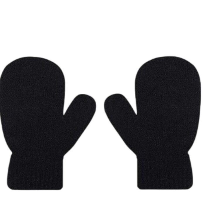 103379064_67de192b67209 كفوف يد شتوية للأطفال - لون أسود - من سنتين ل 5 سنوات - الصورة 1