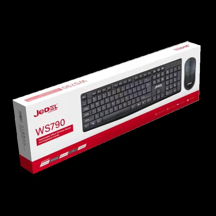 ⁦كيبورد مع ماوس لاسلكي JEDEL WS791⁩ - الصورة ⁦2⁩
