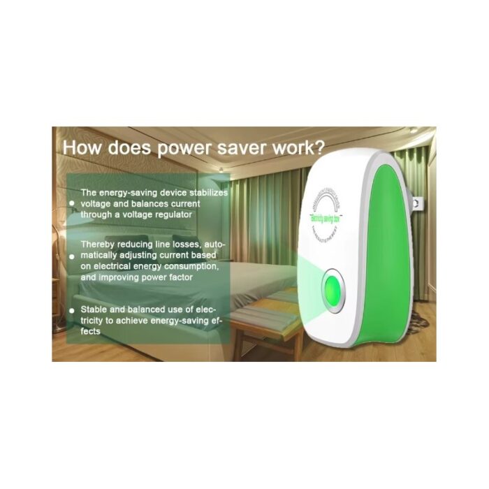 ⁦جهاز توفير استهلاك الكهرباء -  يعزز كفاءة الطاقة ويقلل الاستهلاك ويطيل عمر الأجهزة الكهربائية ، من 50 هرتز- 60 هرتز⁩ - الصورة ⁦5⁩