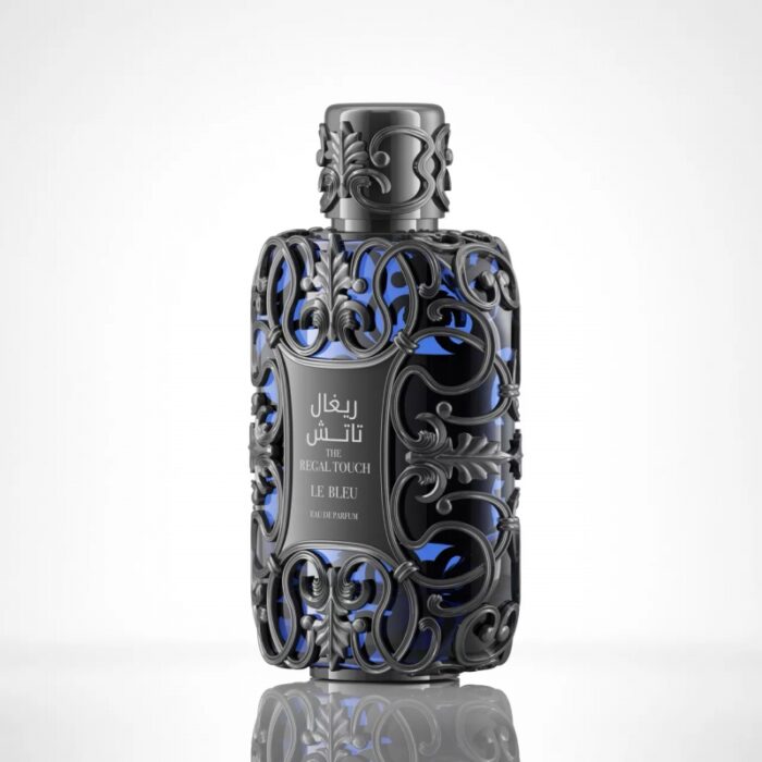 ⁦Regal Touch Le Bleu EDP By Le Chameau Emper For Men 100ml- عطر ذا ريجال تاتش لو بلو من امبر للرجال سعة 100 مل⁩ - الصورة ⁦7⁩