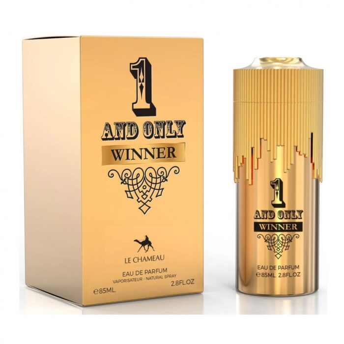 ⁦1 And Only Winner EDP By Le Chameau Emper For Men 85ml- عطر ون اند تونلي وينر من امبر للرجال سعة 85 مل⁩ - الصورة ⁦2⁩