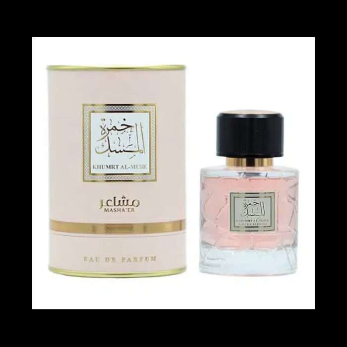 ⁦Mashaer Khumrt Al Musk EDP By Mashaer For Women 100ml- عطر خمرة المسك من مشاعر للنساء سعة 100 مل⁩ - الصورة ⁦2⁩