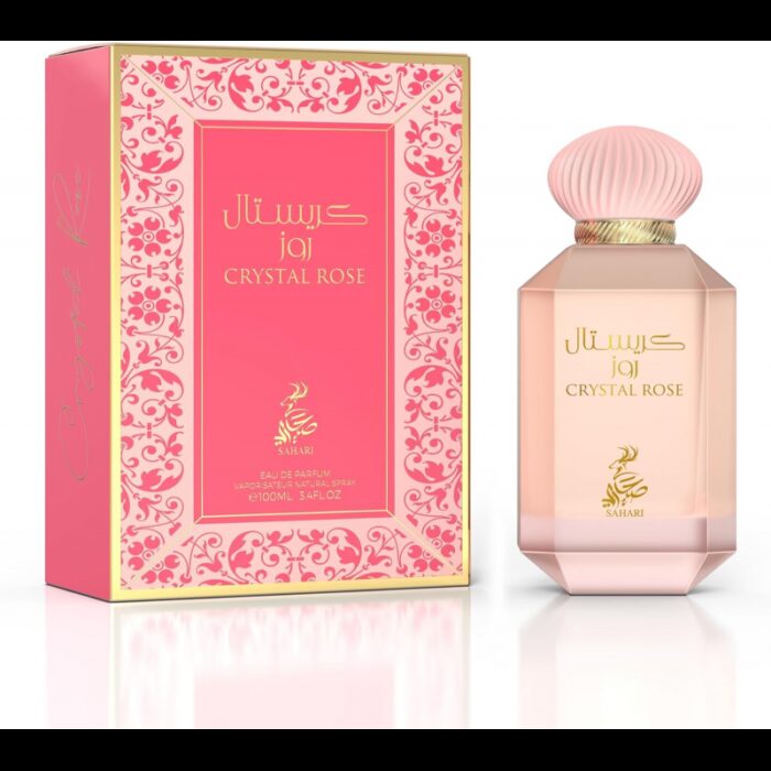 ⁦Crystal Rose EDP By Sahari For Women 100ml- عطر كريستال روز من صحاري للنساء سعة 100 مل⁩ - الصورة ⁦3⁩