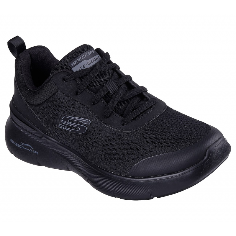 ⁦حذاء سكيتشرز سكيتش اير ديناميت 2.0 للنساء لون أسود -Skechers Women's Skech-Air Dynamight 2.0 - New Heights Shoes⁩ - الصورة ⁦1⁩