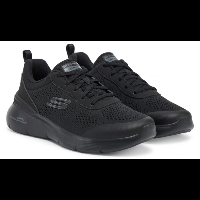 ⁦حذاء سكيتشرز سكيتش اير ديناميت 2.0 للنساء لون أسود -Skechers Women's Skech-Air Dynamight 2.0 - New Heights Shoes⁩ - الصورة ⁦6⁩