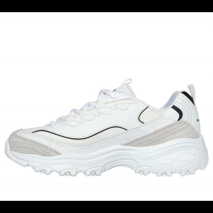 ⁦حذاء سكيتشرز دي لايتس- نيو هييت للنساء لون أبيض-Skechers Women's D'Lites - New Heat Shoes⁩ - الصورة ⁦6⁩