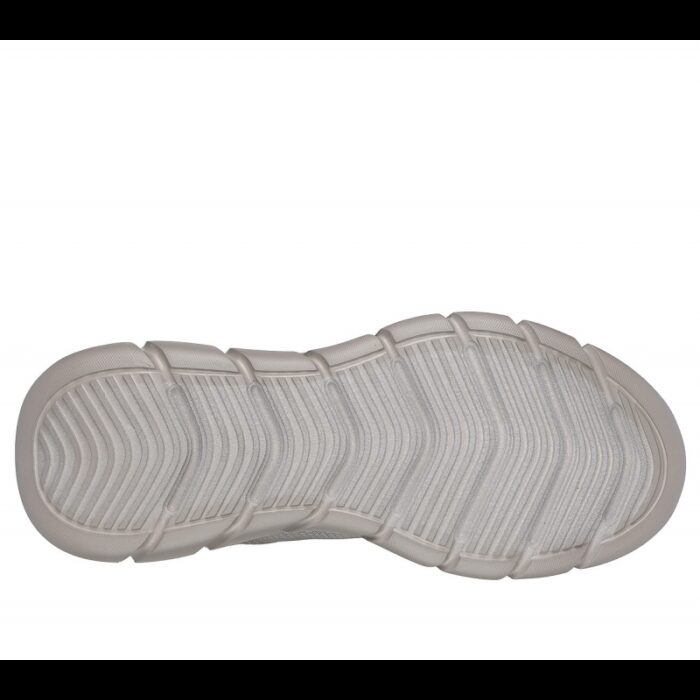 ⁦حذاء سكيتشرز بوبس سبورت بي فليكس للرجال لون بيج ونعل أبيض-Skechers Men's BOBS Sport B Flex - Chill Edge Shoes⁩ - الصورة ⁦4⁩