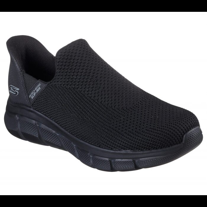 103379184_67de1a3cb59c8 حذاء سكيتشرز بوبس سبورت بي فليكس للرجال لون أسود-Skechers Men's BOBS Sport B Flex - Chill Edge Shoes - الصورة 1