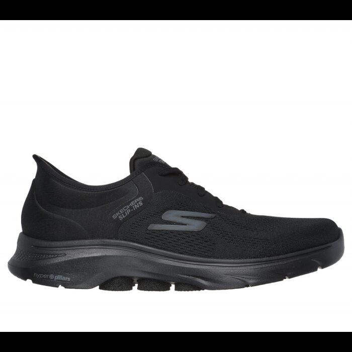 ⁦حذاء سكيتشرز سليب انس: جو ووك 7 للرجال لون أسود-Skechers Men's Slip-ins: GOwalk 7 Shoes⁩ - الصورة ⁦2⁩