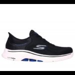 حذاء سكيتشرز سليب انس: جو ووك 7 للرجال لون أسود ونعل ابيض-Skechers Men's Slip-ins: GOwalk 7 Shoes