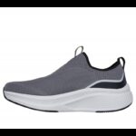 ⁦حذاء سكيتشرز جور رن ايلفيت 2.0 للرجال لون رمادي ونعل ابيض-Skechers Men's GOrun Elevate 2.0 - Upraise Shoes⁩ - الصورة ⁦5⁩