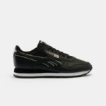 ⁦Reebok Mens' Classic Leather Shoes - حذاء ريبوك كلاسيك ليذر للرجال لون أسود⁩ - الصورة ⁦5⁩