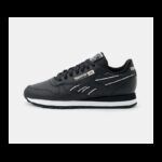 ⁦Reebok Mens' Classic Leather Shoes - حذاء ريبوك كلاسيك ليذر للرجال لون أسود⁩ - الصورة ⁦6⁩