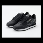 ⁦Reebok Mens' Classic Leather Shoes - حذاء ريبوك كلاسيك ليذر للرجال لون أسود⁩ - الصورة ⁦8⁩