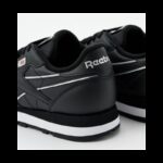 ⁦Reebok Mens' Classic Leather Shoes - حذاء ريبوك كلاسيك ليذر للرجال لون أسود⁩ - الصورة ⁦9⁩