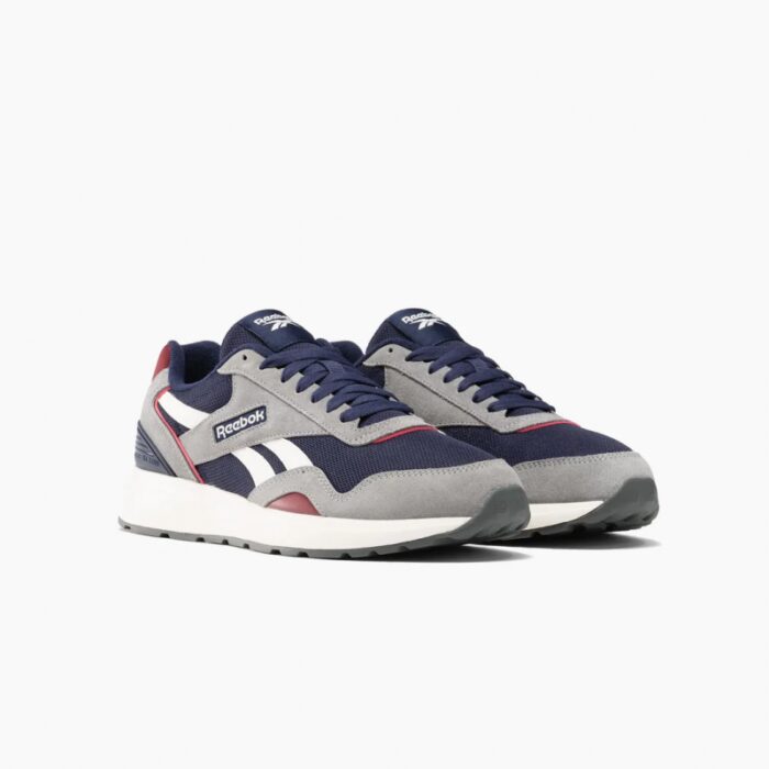 ⁦Reebok Mens' GL1100 Shoes - حذاء ريبوك جي ال 1100 للرجال لون كحلي ورمادي⁩ - الصورة ⁦2⁩