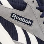 ⁦Reebok Mens' GL1100 Shoes - حذاء ريبوك جي ال 1100 للرجال لون كحلي ورمادي⁩ - الصورة ⁦6⁩