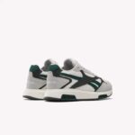 ⁦Reebok Mens' Glide DMX Shoes - حذاء ريبوك جلايد دي ام اكس للرجال لون رمادي واخضر⁩ - الصورة ⁦4⁩