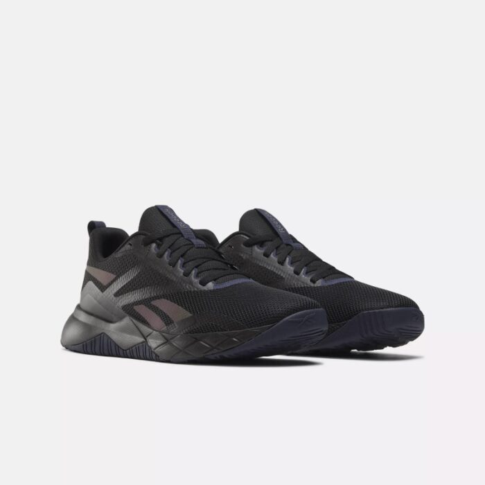 ⁦Reebok Mens' NFX Training Shoes - حذاء ريبوك ان اف اكس للرجال لون أسود⁩ - الصورة ⁦2⁩