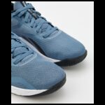 ⁦Reebok Mens' NFX Training Shoes - حذاء ريبوك ان اف اكس للرجال لون أزرق ونعل ابيض⁩ - الصورة ⁦2⁩