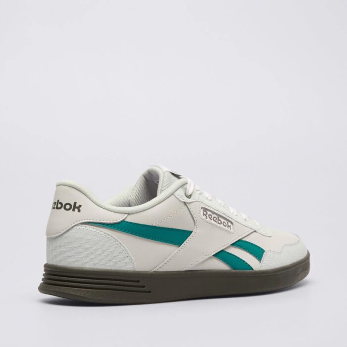 ⁦Reebok Mens' Court Advance Shoes - حذاء ريبوك كورت ادفانس للرجال لون أبيض و أسود⁩ - الصورة ⁦9⁩