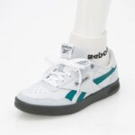 ⁦Reebok Mens' Court Advance Shoes - حذاء ريبوك كورت ادفانس للرجال لون أبيض و أسود⁩ - الصورة ⁦20⁩