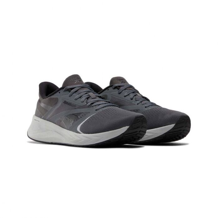 ⁦Reebok Mens' Energen Tech Plus 2 Running Shoes - حذاء ريبوك اينيرجن تيك بلس 2 للرجال لون رمادي وأسود⁩ - الصورة ⁦2⁩