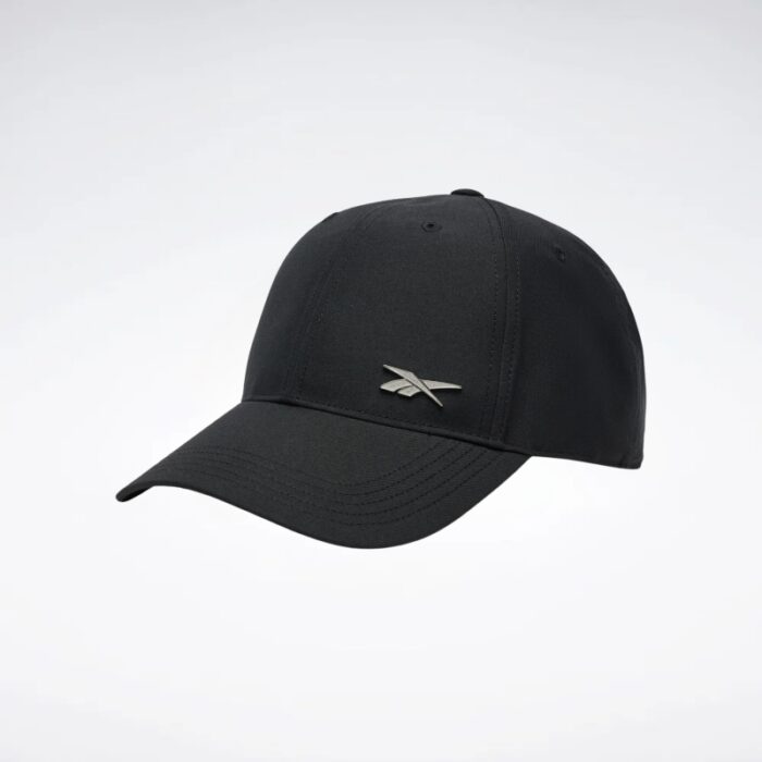⁦Reebok Unisex' Training Essentials Badge Cap-Black⁩ - الصورة ⁦3⁩
