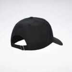 ⁦Reebok Unisex' Training Essentials Badge Cap-Black⁩ - الصورة ⁦4⁩