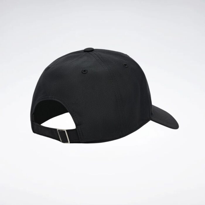 ⁦Reebok Unisex' Training Essentials Badge Cap-Black⁩ - الصورة ⁦4⁩