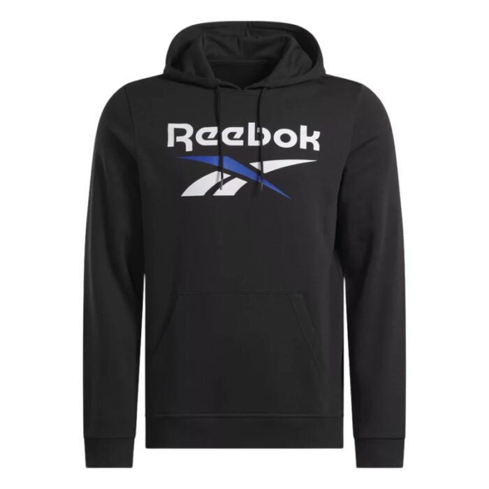 ⁦Reebok Men's Identity Big Logo Fleece Hoodie⁩ - الصورة ⁦5⁩