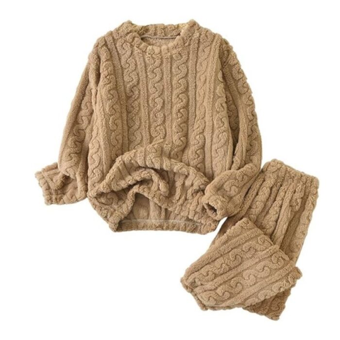 103379303_67de1b7a578e5 بجامة للنساء لون بيج - الصورة 1