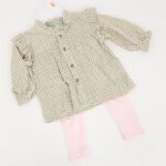 ⁦طقم 3 قطع لون بيج وزهري⁩ - الصورة ⁦3⁩