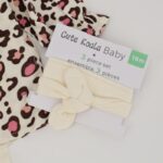 ⁦طقم 3 قطع للأطفال لون اوف وايت وبني⁩ - الصورة ⁦4⁩