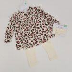 ⁦طقم 3 قطع للأطفال لون اوف وايت وبني⁩ - الصورة ⁦5⁩