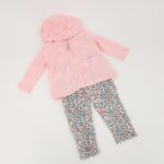 ⁦طقم للأطفال 3 قطع لون زهري فاتح⁩ - الصورة ⁦6⁩