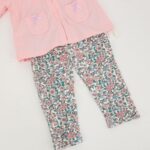 ⁦طقم للأطفال 3 قطع لون زهري فاتح⁩ - الصورة ⁦8⁩