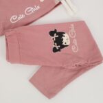 ⁦طقم للأطفال قطعتين لون زهري⁩ - الصورة ⁦4⁩